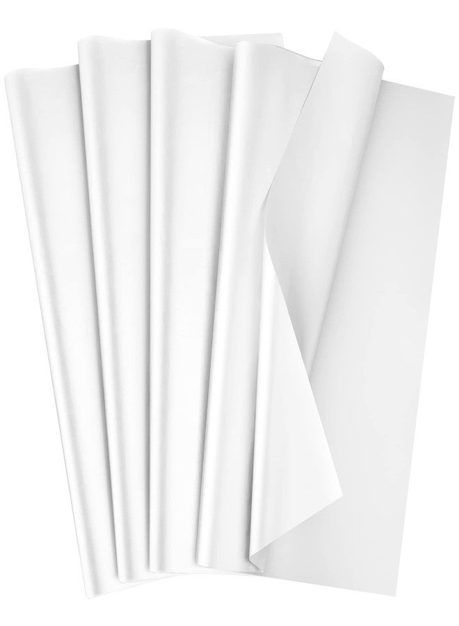 AORZIT White Tissue Paper 80 Sheets, 14 x 20 Inch Gift Wrapping Bulk Tissue Paper for Gift Bags for Christmas DIY Arts Crafts Shredded Filler Birthday Graduation - Image 1